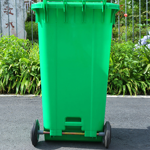 Longbang sinh thái thân thiện đứng thương mại công viên/Khu vực danh lam thắng cảnh di động thuận tiện 120L/240L/360L ngoài trời HDPE Thùng rác - Product Image 6