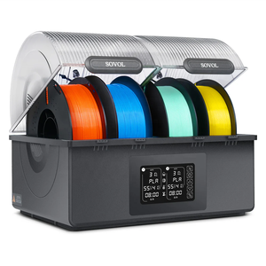 Nuevo Lanzamiento, Superventas: Secador de Filamento Sovol SH03 con Cámaras de Calentamiento Duales para Prototipos PLA/PETG/TPU/ABS, Almacenamiento para 4 Bobinas - Product Image 1