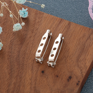 Broches de Metal DIY, Broches de Aleación de Zinc con Orificio Redondo, Broches de Seguridad, Accesorios de Joyería, Broches de Moda Unisex - Product Image 4