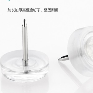 Furniture Leg <b>Protection</b> Pad Transparent Soft Rubber Floor Spike 6x16mm 6x19mm 6x22mm 6x25mm Reduce Noises For Chairs <b>Tables</b> - Product Image 5