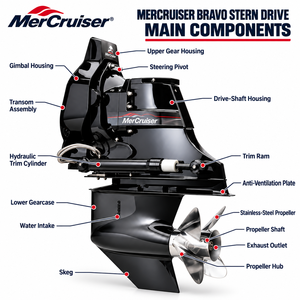 Embrayage conique de remplacement pour moteur marin Mercury MerCruiser Bravo Stern Drive 400 HP - Product Image 3