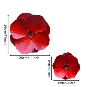 Art déco moderne, artisanat en fer forgé, 2 silhouettes de gecko en métal, base en toile, sculpture <span class=keywords><strong>murale</strong></span>, décoration de cour, multi-pièces - Product Image 6