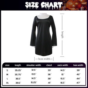 Costume da <span class=keywords><strong>suora</strong></span> Sexy da donna, abito corto nero con finiture e cappuccio bianco, <span class=keywords><strong>vestito</strong></span> Cosplay di Halloween con accessori per feste di carnevale - Product Image 6