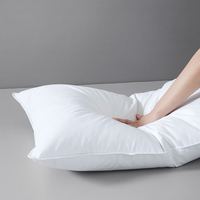 Hochwertige natürliche Gänse daunen feder füllung Top-Level 5-Sterne-Hotel Weiches individuelles Bett kissen