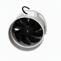 Matériau PP : Durable et non métallique pour l'extraction des fumées chimiques.
