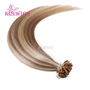 Vente en gros de cheveux Remy chinois 100% naturels, U-TIP, cuticules alignées, vierges, double épaisseur, doux, sans perte, couleurs mélangées, cheveux raides naturels. - Product Image 6