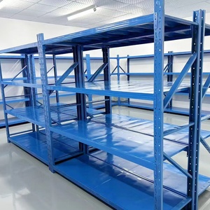 Estanterías Metálicas Personalizadas con Revestimiento, Estanterías Metálicas Resistentes para Almacenes, Estanterías Metálicas para Garaje y Almacén - Product Image 3