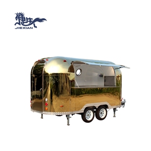Camion <span class=keywords><strong>de</strong></span> restauration mobile en acier inoxydable pour pizza, hot-dogs, barbecue, pâtes, café et restauration rapide, à vendre en Europe - Product Image 2