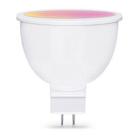 Ampoule LED intelligente pour maison connectée WiFi, ampoule globe intelligente GU10, interrupteur à commande à distance, base E27/B22/E14, certifiée AC ETL, en plastique