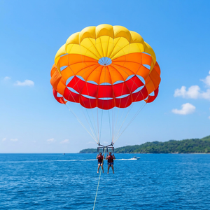 Paracaídas de Nailon para Parapente, 2x3m, Marco de Aluminio, Impermeable, Ajustable, Plegable, Seguro, Toldo para Deportes Acuáticos PS-001, Cuatro Estaciones - Product Image 4