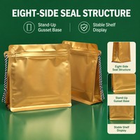 Sachet refermable personnalisé de 3,5 g en Mylar pour bonbons, gommes, biscuits, aliments pour animaux, sucre, gelée, nouilles avec impression sur mesure