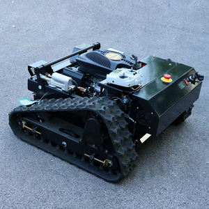 Hot bán nhỏ Crawler máy cắt tự động 225cc 4 đột quỵ điều khiển từ xa ách máy cắt điều khiển từ xa đoạn đường nối cắt Robot - Product Image 5
