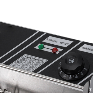 Hot Sale Commercial Stainless Steel Automatic Cooking 2500W Temperature <b>Control</b> Electric Deep Fryer Wholesale - Product Image 4