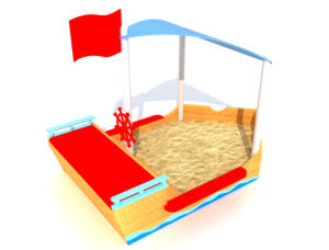 Équipement de jeu de <span class=keywords><strong>sable</strong></span> pour enfants en bois personnalisé en gros, <span class=keywords><strong>bateau</strong></span> <span class=keywords><strong>pirate</strong></span>, maison de jeu de jardin - Fabriqué en Chine OEM/ODM - Product Image 5