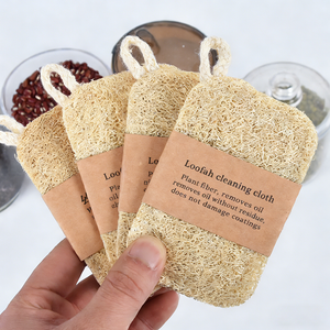 Éponge de nettoyage biodégradable en loofah <span class=keywords><strong>naturel</strong></span>, douce et légère, pour la cuisine et la <span class=keywords><strong>maison</strong></span>, élimine l'huile - Product Image 5
