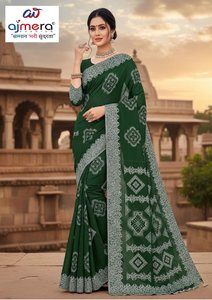 Elegant Designer Printed Cotton <b>Sarees</b> for Women Trendy Style with Premium Comfort for Office, Daily & Festive Wear - Product Image 4