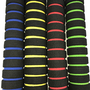 Poignées de guidon en éponge de bambou 25,4 mm allongées pour VTT - Product Image 2