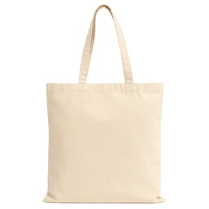 Custom Logo Blank Cotton Canvas Tote <b>Bags</b> Lightweight <b>Reusable</b> <b>Shopping</b> <b>Bag</b> Bulk Wholesale - Product Image 1