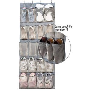 Over the Door Hanging <b>Shoe</b> Rack and Organizer 12 Pockets 6 Pairs for Men and Women <b>Shoes</b> - Product Image 2