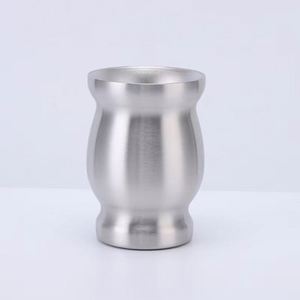 Classic Design 8oz Mate Cup Stainless Steel Traditional Gourd <b>Mug</b> Cup - Product Image 2