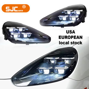 Фары SJC для <span class=keywords><strong>Porsche</strong></span> <span class=keywords><strong>Cayenne</strong></span> 958 Matrix (для 92A, 9958.2) — Обновление до светодиодных фар в стиле PDLS 2024 года - Product Image 1