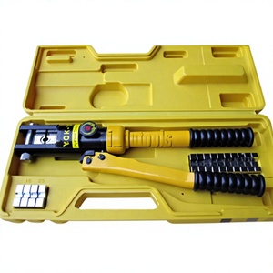Yqk 120 Hydraulic <b>Wire</b> Crimper 10-120mm Front Entry Industrial Steel <b>Crimping</b> <b>Tool</b> Soft Grip Handle Powder Coated - Product Image 1