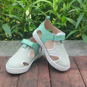 Mocassins pour bébés en <span class=keywords><strong>cuir</strong></span> à lanière en T avec goutte d'eau semelle creuse et souple chaussures pour garçons et filles pantoufles pour bébés premiers marcheurs tout-petits - Product Image 6