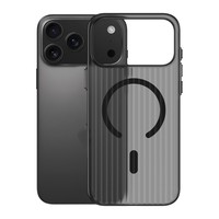 Coque transparente mate ultra-fine de luxe pour iPhone 17 Air 16 15 14 Plus 13 12 11 Pro Max, compatible avec la charge magnétique sans fil, en polycarbonate