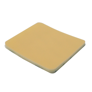 Pansement carré en mousse de silicone 4x4 po, imperméable, avec bordure, patch adhésif en gel de silicone <span class=keywords><strong>pour</strong></span> soins avancés des plaies - Product Image 2