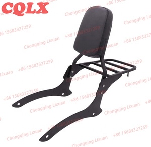 ที่มีคุณภาพสูงรถจักรยานยนต์ที่นั่งพนักพิงรถจักรยานยนต์สำหรับยามาฮ่า VStar <span class=keywords><strong>1100</strong></span> XVS <span class=keywords><strong>1100</strong></span> <span class=keywords><strong>Dragstar</strong></span> V-Star <span class=keywords><strong>1100</strong></span> - Product Image 1