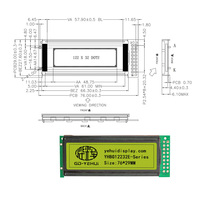 Module d'affichage LCD graphique 12232E de haute qualité 122x32 STN avec graphique d'alimentation 3V/5V