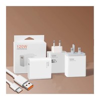 Venta directa de fábrica 33W 67W 120W Adaptador rápido USB Cargador de pared Cargador USB para xiaomi Huawei Enchufe de viaje de EE. UU. UE