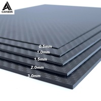 Vente directe du fabricant, panneau en tissu sergé, surface mate, épaisseur de 0,5 à 80 mm, feuilles de carbone, panneau en fibre de carbone pour le sport
