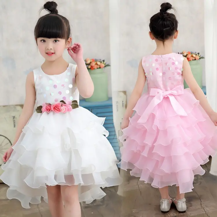 Taobao nouvelle tendance robe de mariée sirène pour enfants