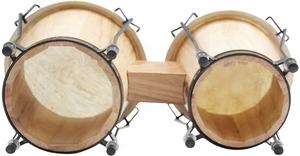 <span class=keywords><strong>Bongo</strong></span> de <span class=keywords><strong>6</strong></span> Pulgadas x <span class=keywords><strong>7</strong></span> Pulgadas, Juego de Tambores de Mano para Niños y Adultos, Parche de Cuero, Instrumentos de Percusión Afinables - Product Image 2