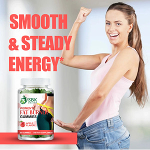 OEM ODM Apple Flavor Women's Fat Burner Gummies with Green Tea Extract Suopports Metabolism Crush Cravings Dietary <b>Supplement</b> - Product Image 4