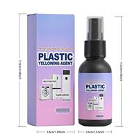 Nettoyant anti-jaunissement rapide pour plastiques jaunes – Spray réparateur pour restaurer l'apparence des plastiques