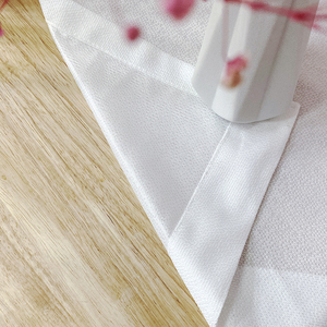 Ombrage <span class=keywords><strong>blanc</strong></span> épais personnalisé pour les magasins d'hôtel de haute qualité, rouleaux de tissu de dentelle de rideau transparent - Product Image 6