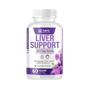 OEM/ODM Private Label <b>Liver</b> Cleanse Detox & Repair Formula Herbal Live <b>Capsules</b> for <b>Liver</b> Support Supplement - Product Image 1