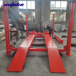 Pengangkat hidrolik mobil <span class=keywords><strong>4</strong></span> POS angkat disetujui CE 4000kg kapasitas angkat mesin pengangkat mobil listrik - Product Image 1
