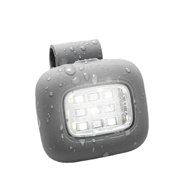 2025 Portable USB Flashlight Outdoor Sport Clothespin Running Light LED Clip Light With Magnetic Ipx4 Waterproof COB Light