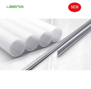 Vỏ Bọc Đèn Trong Suốt Màu Trắng Nhựa PC PMMA Tùy Chỉnh Phụ Kiện Giá Đỡ Bóng Đèn Led Hình Trụ Trần Màu Trắng 10X10X8 - Product Image 1