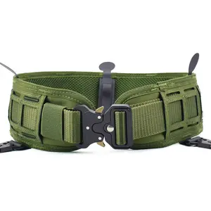 MOLLE Multi-Purpose Acolchoado Patrol Dever Cinto Cinto Tático cinto Outdoor Cintura Cintura Suporte Cintos