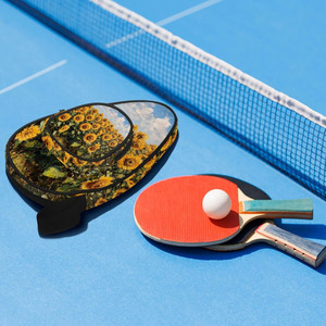 Échantillon gratuit de housse de raquette de tennis de table, sac de transport pour raquette de ping-pong, pochette à fermeture éclair en néoprène, sac de raquette de tennis de table - Product Image 5