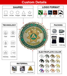 Moneda Conmemorativa Dorada 3D de Doble Cara con Diseño de Ángel Antiguo, Técnica de Fundición a Presión y Grabado, Impresión Digital para Navidad - Product Image 5