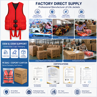 Gilet de sauvetage commercial 150N pour rafting en eaux vives, en Oxford 600D avec mousse NBR, pour kayak et sauvetage aquatique