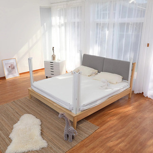 Barrière <span class=keywords><strong>de</strong></span> sécurité pour <span class=keywords><strong>lit</strong></span> d'enfant Chocchick 200*85cm, pare-chute pour <span class=keywords><strong>lit</strong></span> d'hôpital, protection contre les interstices, certifiée CE/KC, durable et portable pour les enfants <span class=keywords><strong>de</strong></span> 2 à 4 ans - Product Image 3