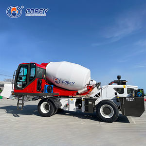 Camión Mezclador de Concreto de 3.5cbm con Motor Diésel de 8000kg, Chasis Articulado, Autocargable - Product Image 1