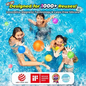 Ballons d'<span class=keywords><strong>eau</strong></span> réutilisables Offre Spéciale boules d'<span class=keywords><strong>eau</strong></span> à remplissage rapide jouets pour tout-petits bombe pour fête d'été piscine jouets de plage en plein air - Product Image 3