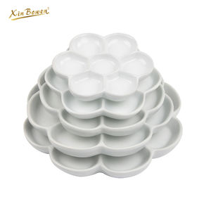 Paleta de pintura profesional Xin Bowen, venta al por mayor, pintura de acuarela de cerámica y paleta de tinta - Product Image 6